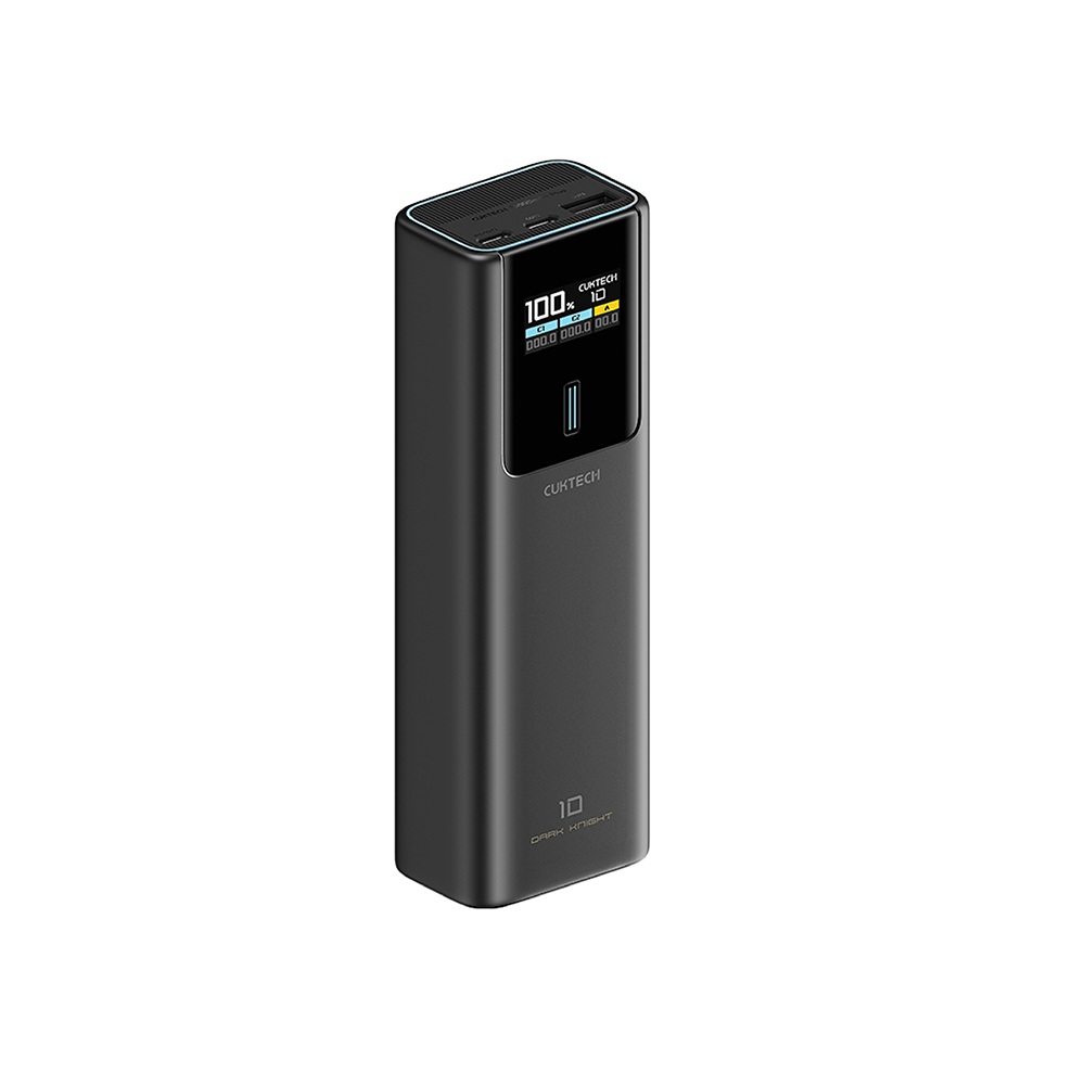 แบตเตอรี่สำรอง CUKTECH PB150P CN.V 15000MAH สีดำ มาตรฐาน CCC จ่ายไฟรวมกันได้สูงถึง 120W_0